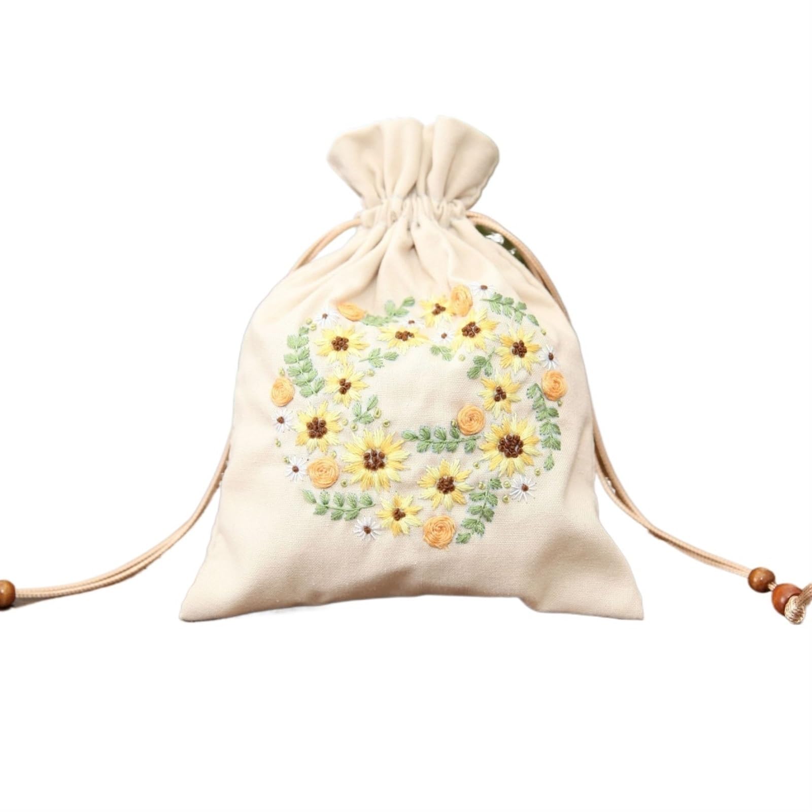 Embroidery Kit， Needlepoint Sewing Handbag Kit(Color 02,Without hoop)
