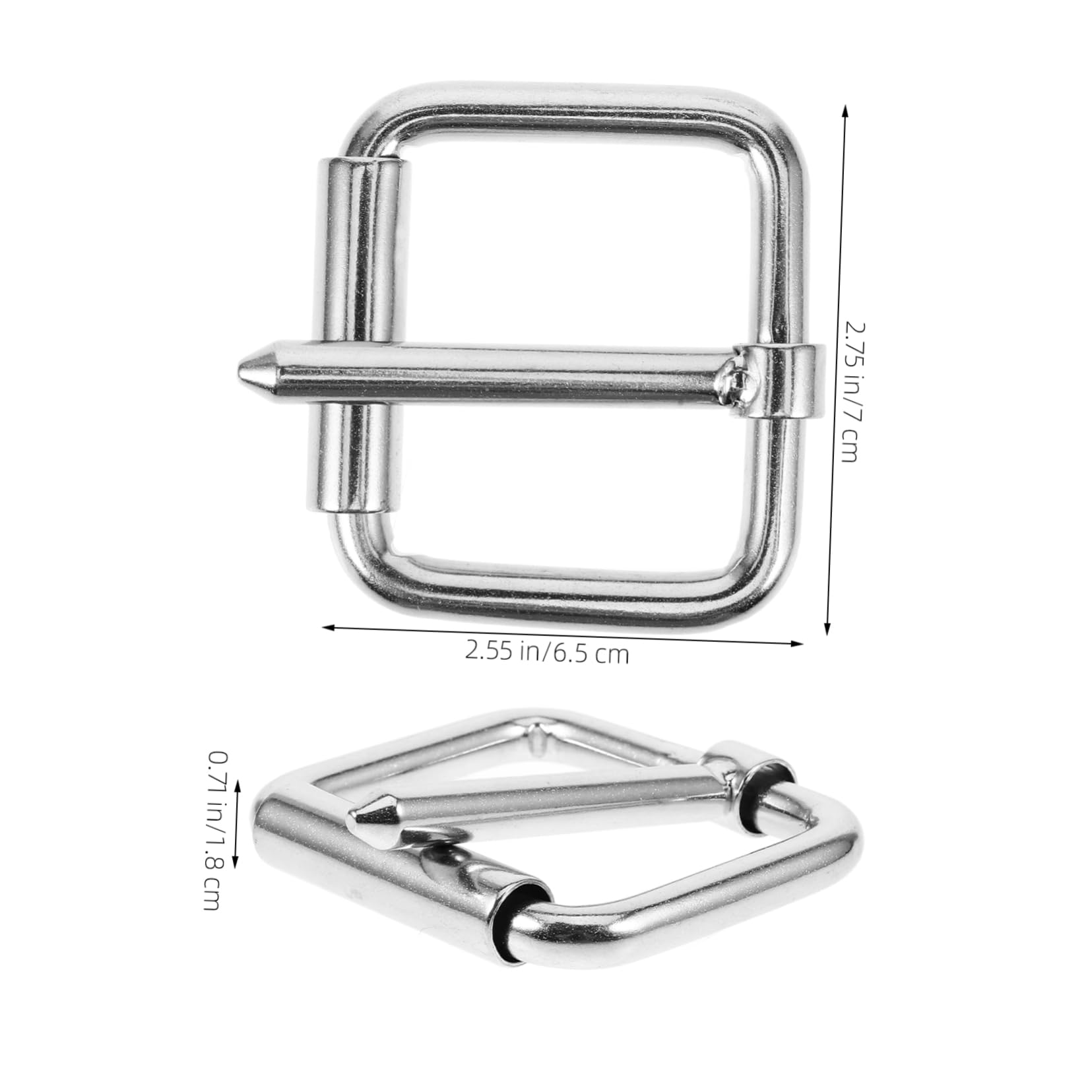 Happyyami Fishing Belt Side Tool Buckle Diving Belt Keeper Quick Release Buckle for Scub