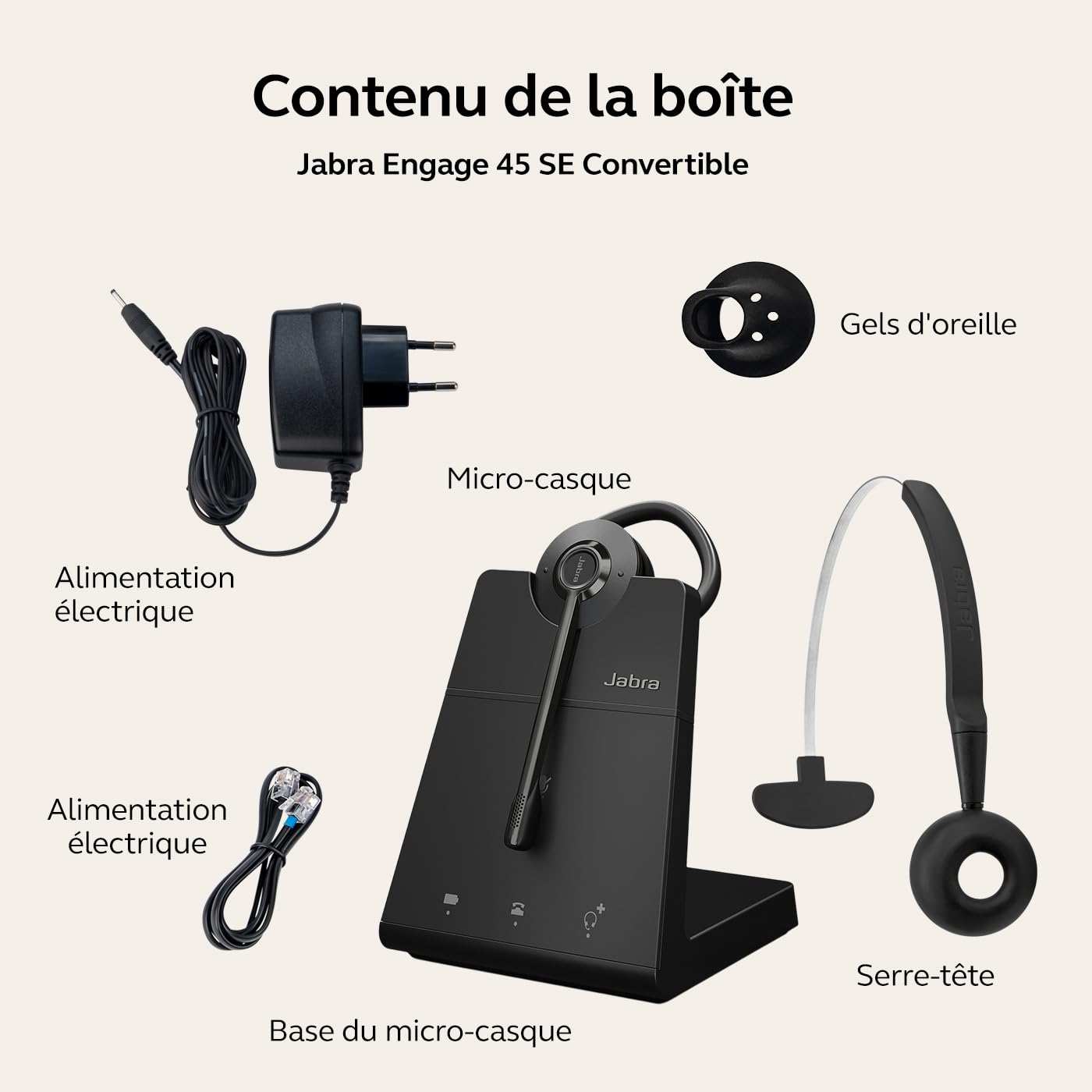 Jabra Engage 45 SE Convertible