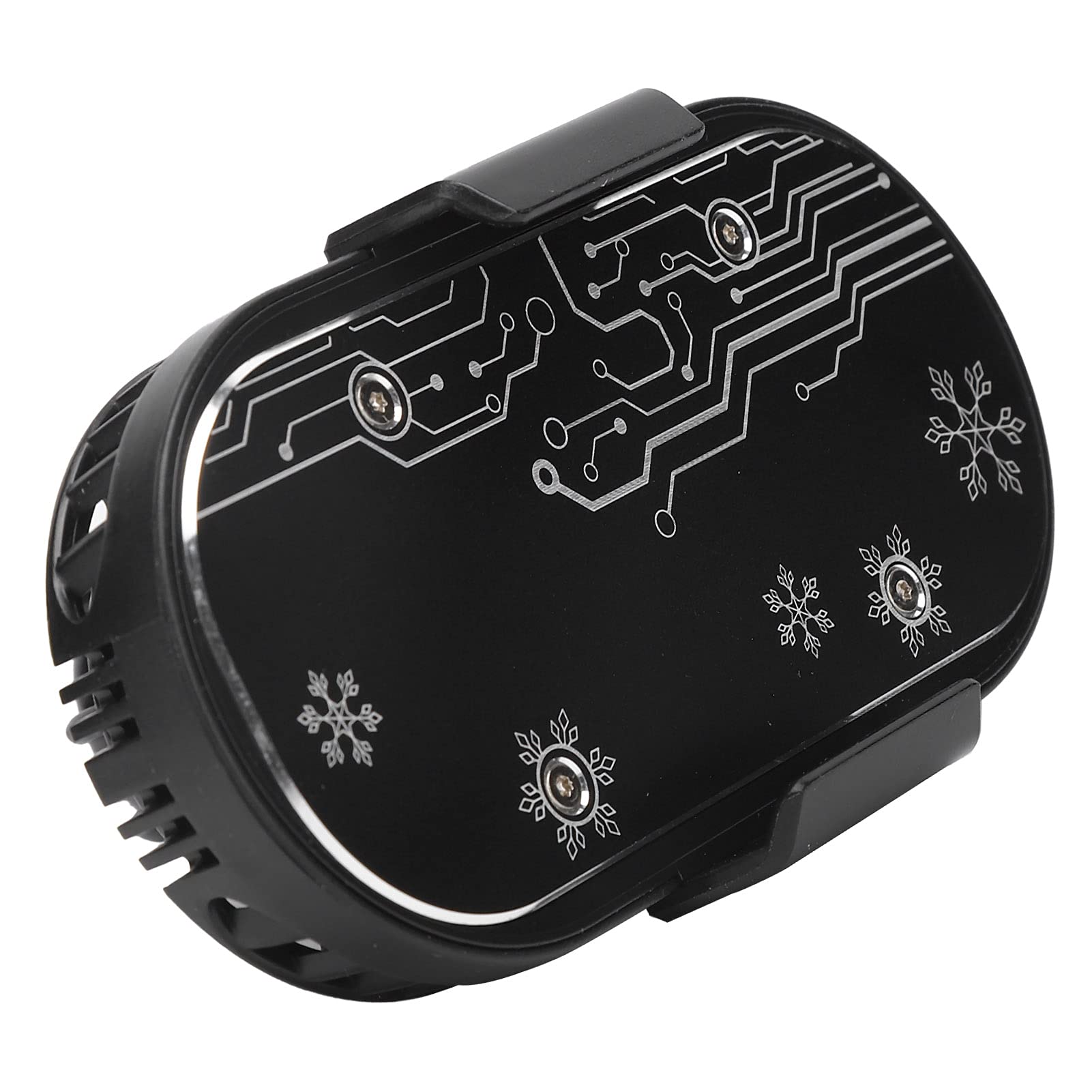Dispositivo di Raffreddamento del Telefono Cellulare, Dispositivo di Raffreddamento Semiconduttore del Telefono, Dissipatore di Calore del Telefono Portatile, per Telefoni da 4,5 a 7 pollici(nero)