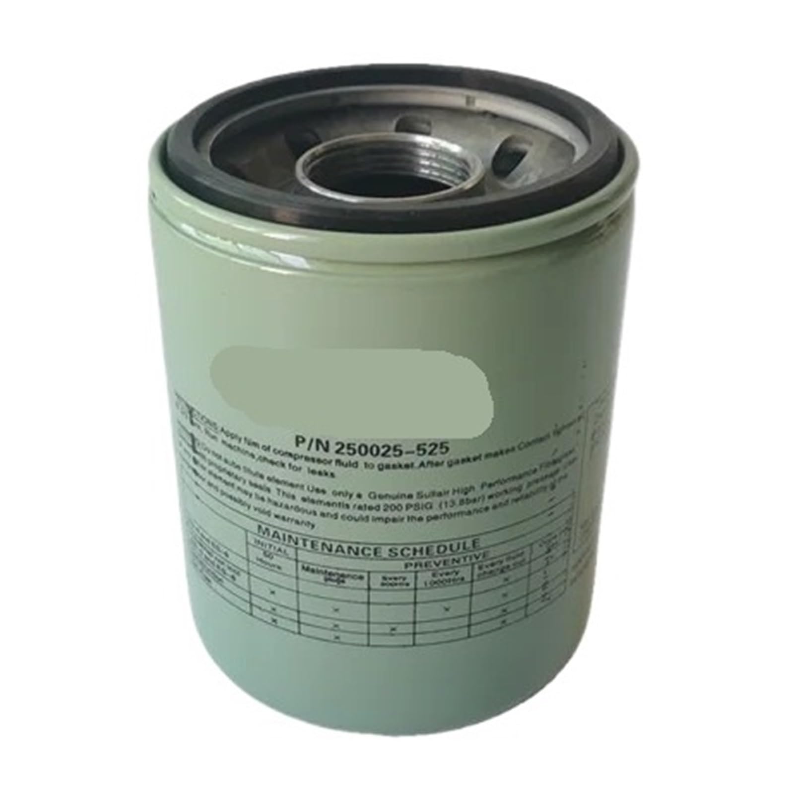YMUGUEGH Oil Filter 250025-525 for Screw Air Compressor