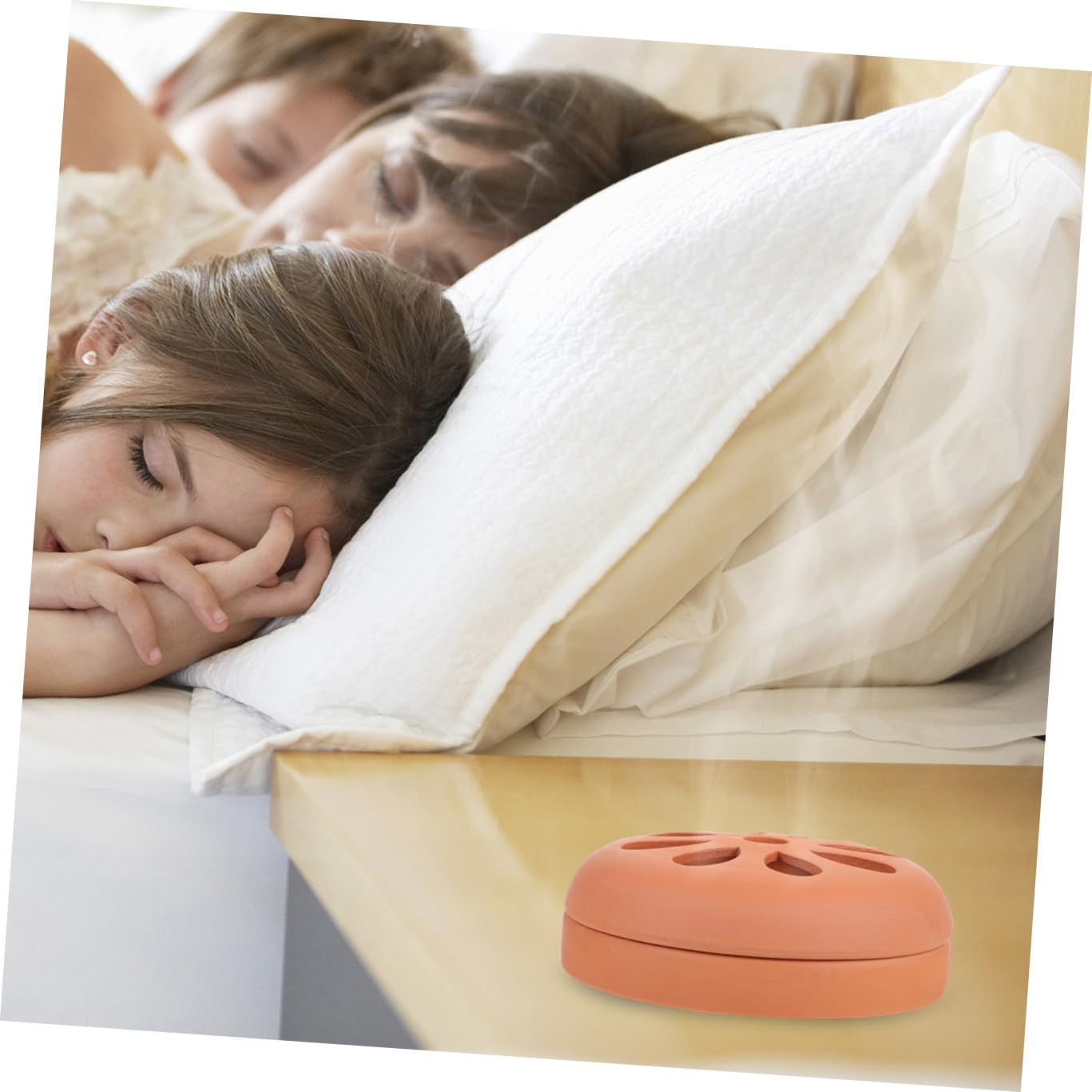 Porta Zampirone Coccio in Terracotta, Bruciatore per Bobine di Incenso Coperchio Traforato, 2 Pezzi, per Casa e Outdoor