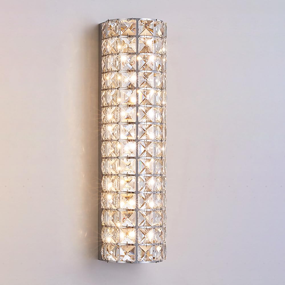 Aplique de pared cristal para el espejo del baño o un dormitorio elegante