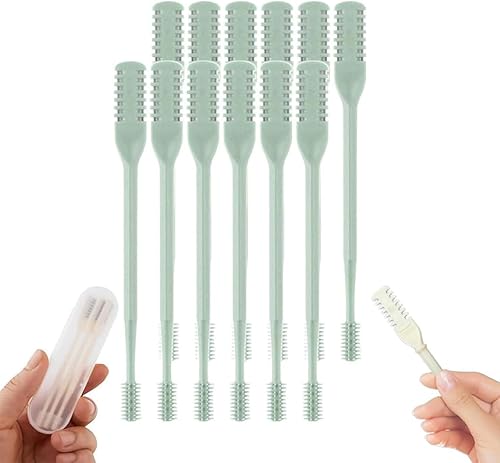 Miniatura 22 de Cuchillo de nariz de doble cara mejorado, herramienta de eliminación de vello de fosa nasal de 360°, cortador de pelo nasal 2 en 1, recortador