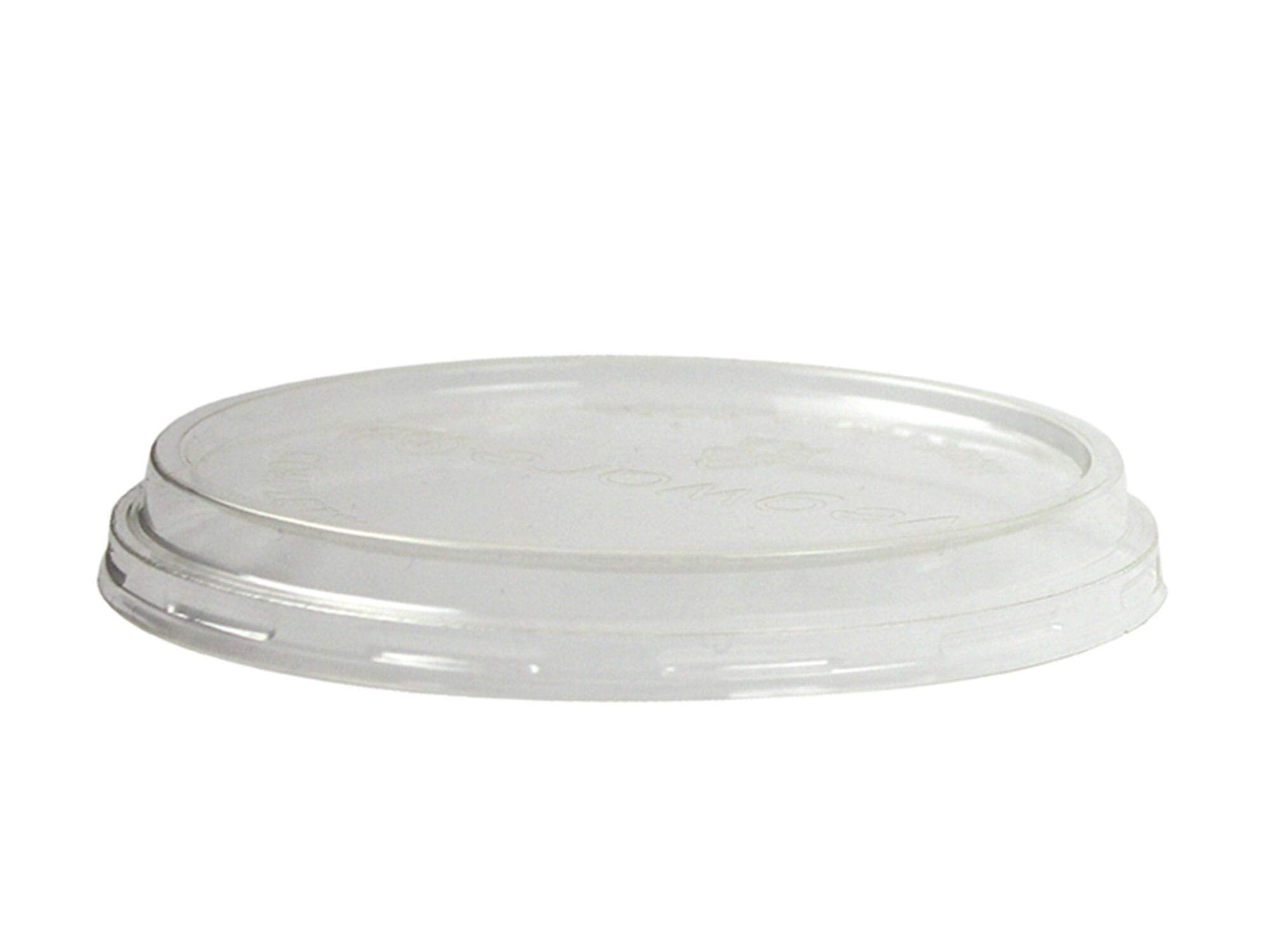 Vegware Compostable PLA Round Deli Container Lids 8-32oz - 1x500