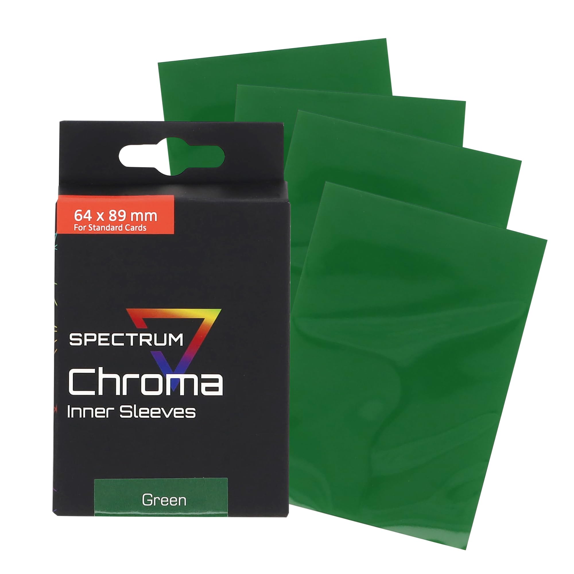 Amazon.com: BCW Spectrum Green Chroma Inner Card Sleeves | 100