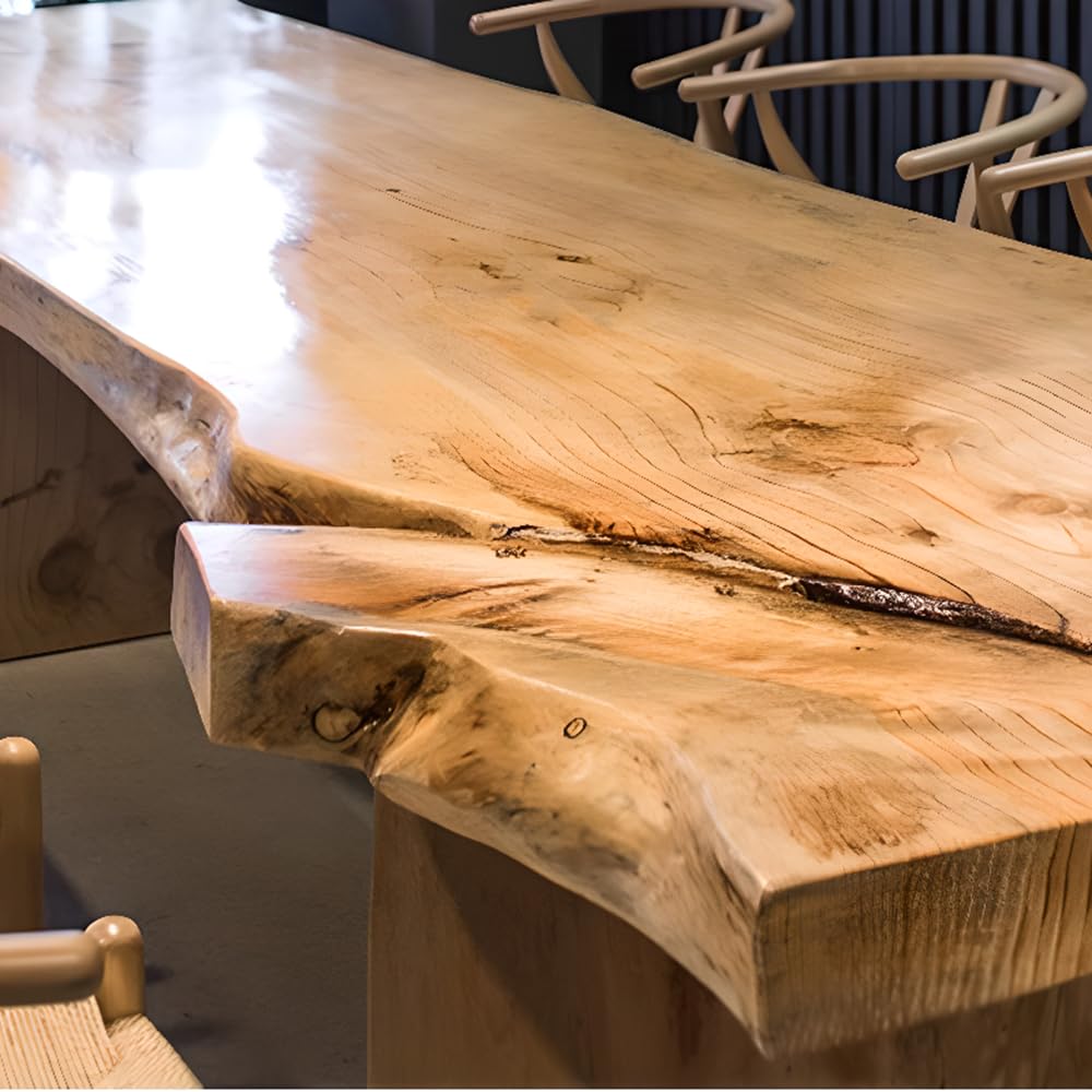 Amazon.com: Office Computer Desk Restaurant Table with Natural