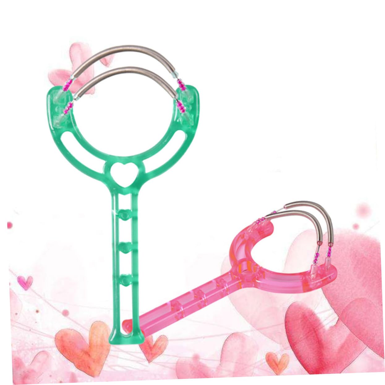 SOESFOUFU Hair Removal Alternative Spring Facial Hair Remover Epilator Tool Skin Epilator No Chemicals Random Color