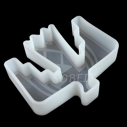 Vista 56 de SOBEIT Mermaid's Tail - Molde fresco para automóvil, molde de silicona para freshie, molde de resina epoxi de silicona para hacer aromas de cuentas