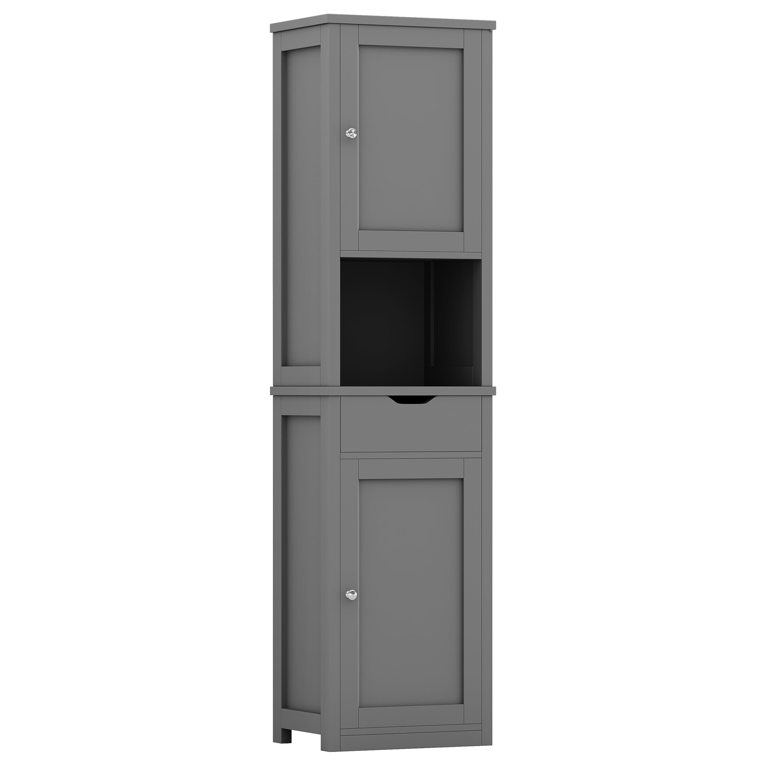 Credenza con luci LED, legno ingegnerizzato bianco | Leroy Merlin