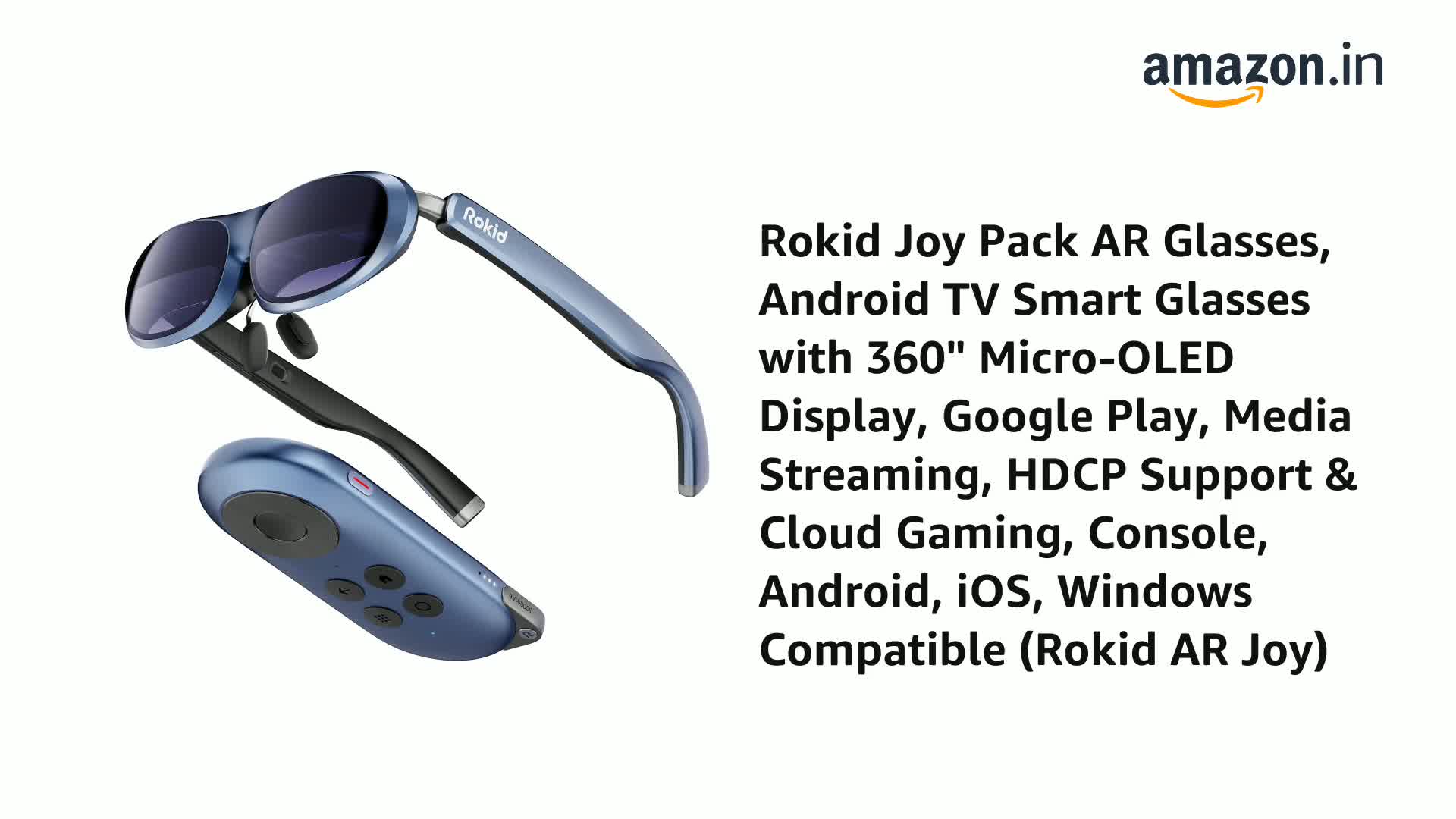 Rokid Joy Pack AR Glasses Android TV Smart Glasses
