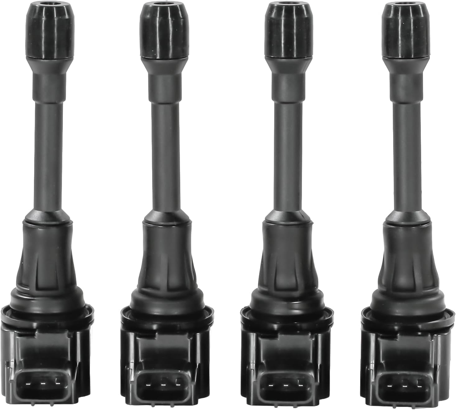 4 Pcs Ignition Coil Pack Replacement for UF549, 22448ED000, Compatible with FX50 09-13, M56 11-13, Altima 07-13, Cube 09-14, Rogue, Rogue Select, X-Trail, Tiida, Sentra