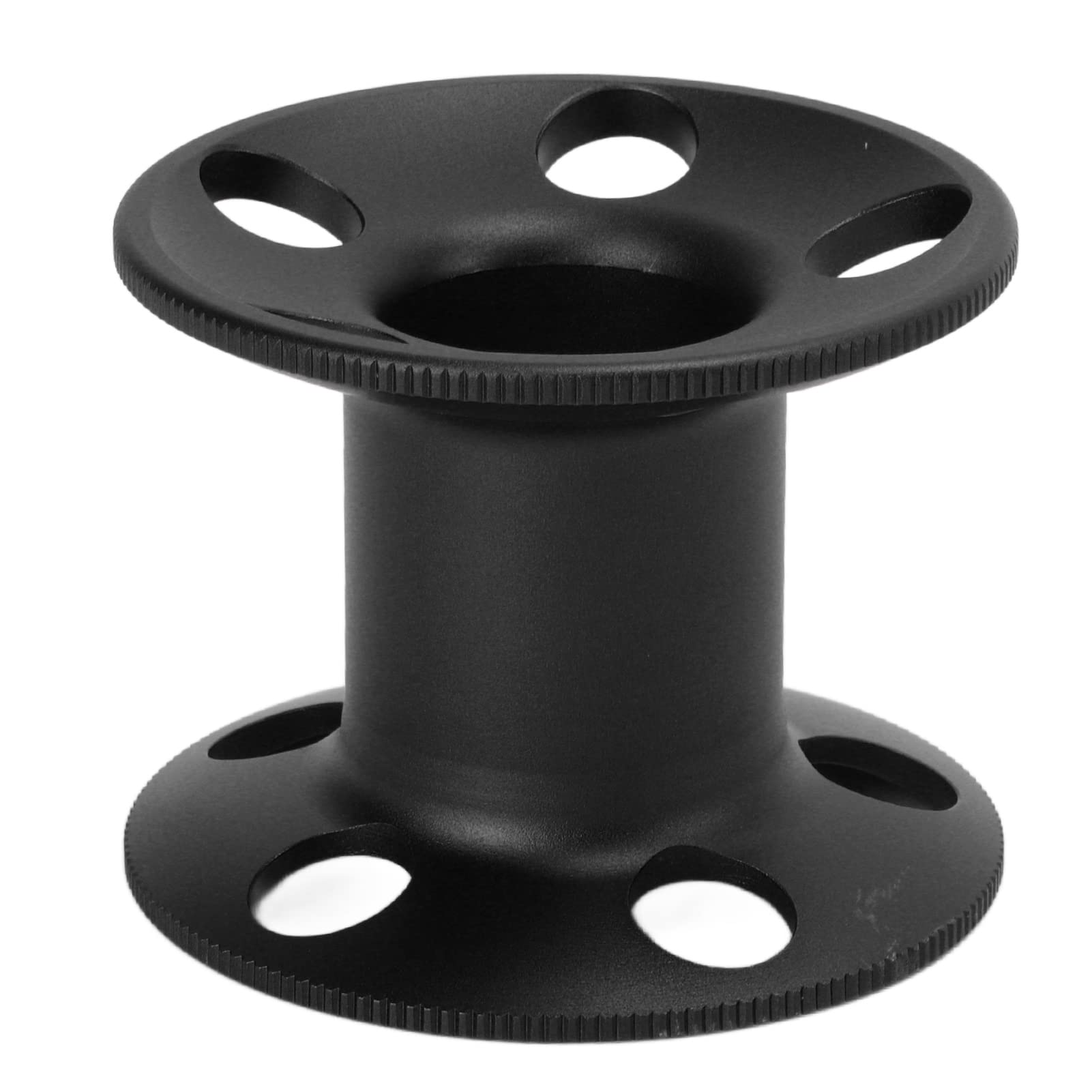 Diving Finger Spool Aluminum Alloy Diving Reel Lightweight Diving Line Wheel for Swimming Diving Underwater Photography Black Aluminum Alloy Diving Line Wheel (Black)