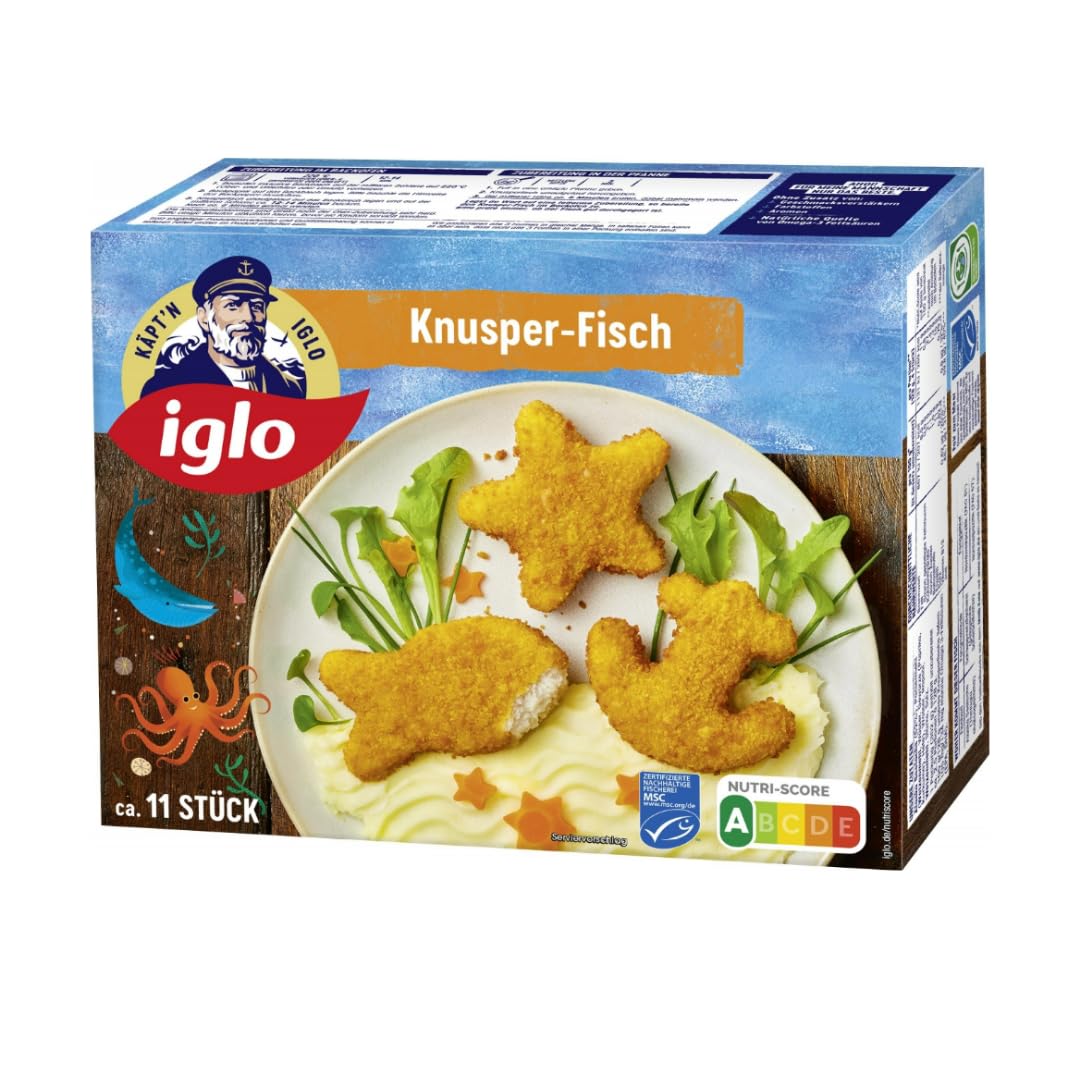 Iglo Knusper-Fisch 352 Gramm x 3 STÜCK [Frischegarantie]