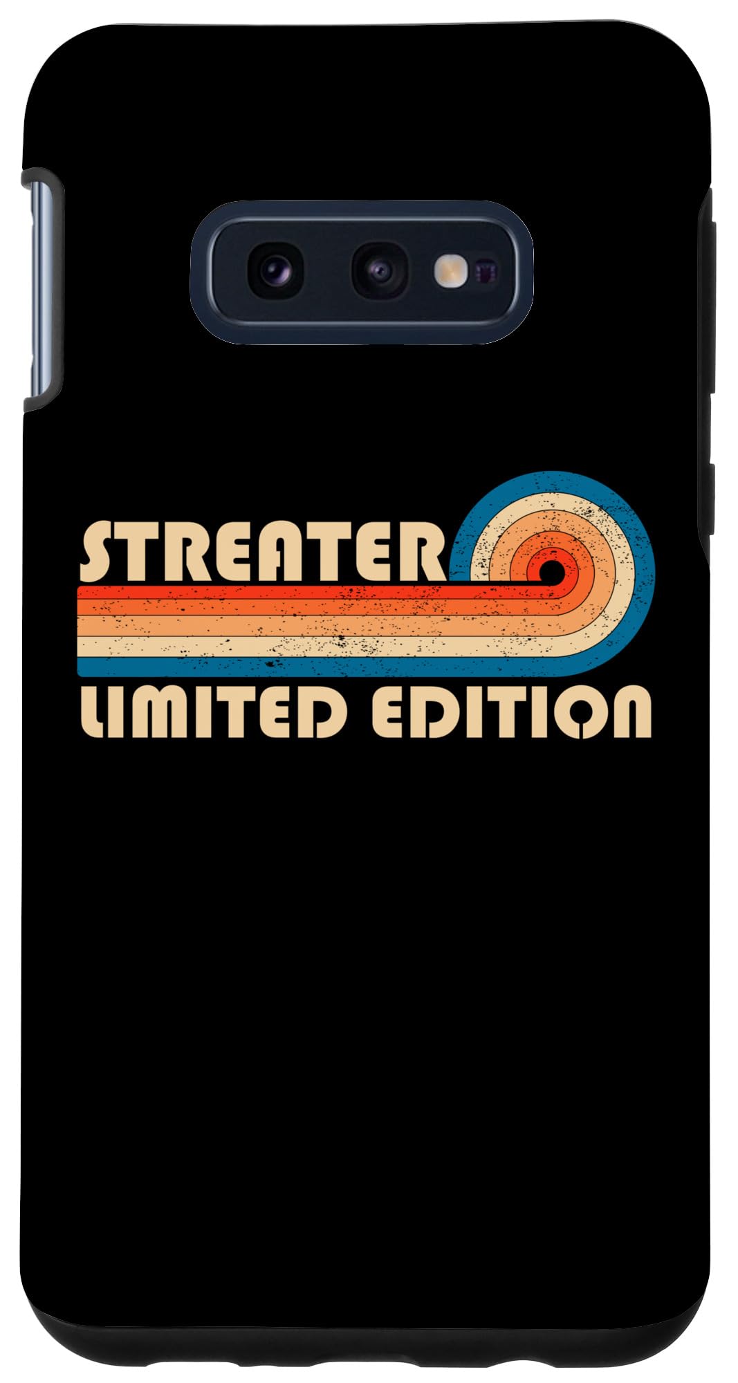 Galaxy S10e STREATER Surname Retro Vintage 80s 90s Birthday Reunion Case