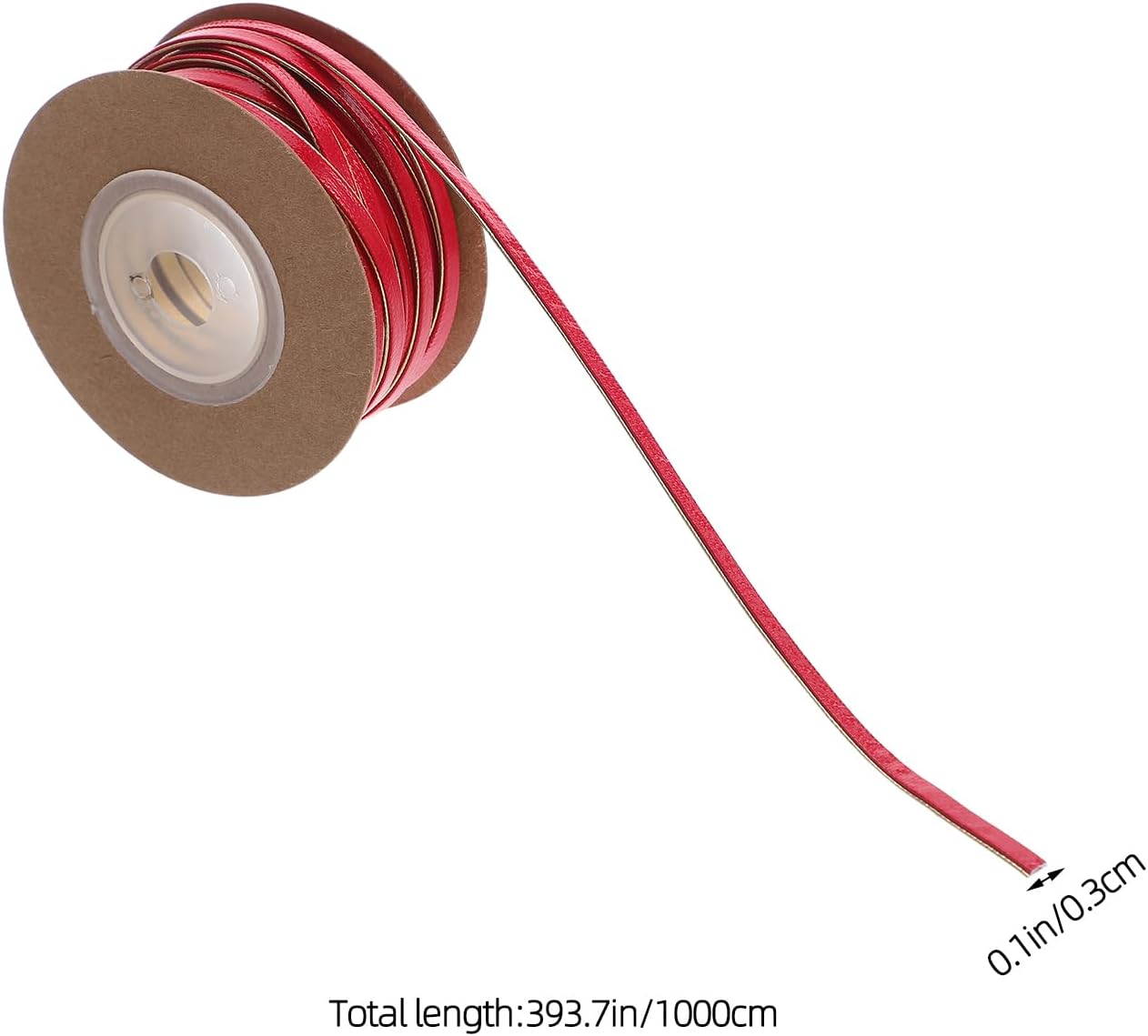 2 Roll PU Ribbon Faux Leather Cord for Necklaces Bracelets Braided Jewelry Making Craft Dream Catchers and Art Crafts Braiding Red Green
