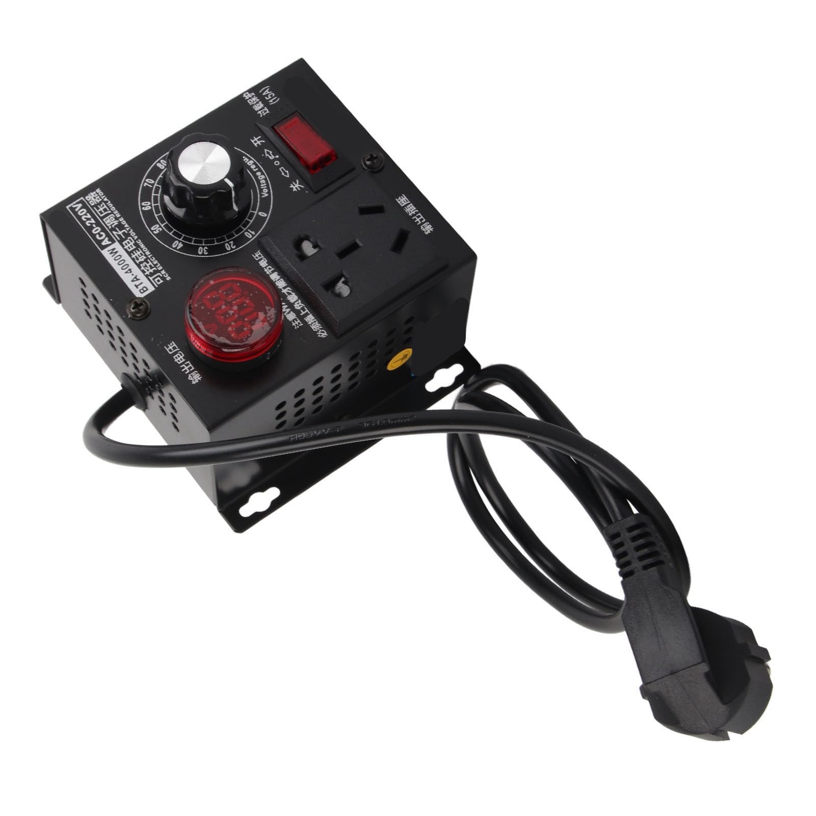 Fafeicy Regulateur Vitesse Moteur AC220V 300W, Régulateur De Tension Électrique Module, Régulateur De Vitesse Variateur De Lumière