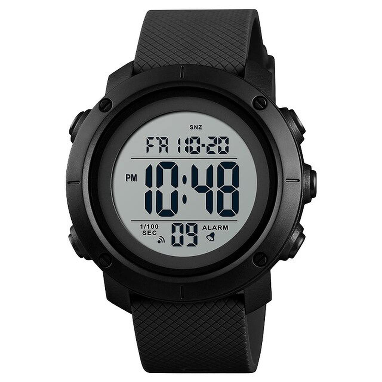 Shocknshop Plastic White Dial Stylish Digital Watch For Men And Boys (White Dial & Black Colored Strap) -Sk1426, Band Color-Black (B0BG2SN68C) Amazon Price History, Amazon Price Tracker