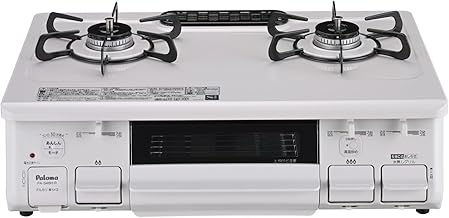 【City Gas 12A・13A Use／Right High Heat】Paloma Gas Table PA-S46H-R-13A Waterless Single-Sided Grill