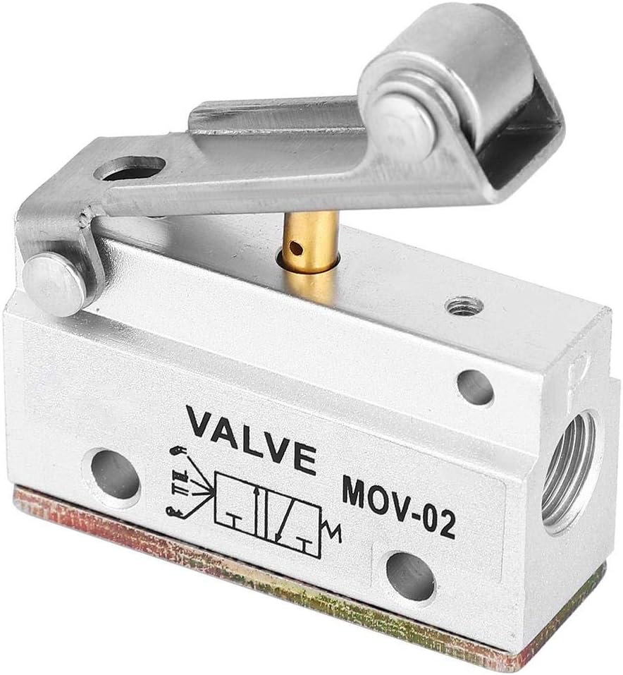 Pneumatic Valve, Pneumatic Air Valve Compact Pneumatic Switch Valve Pneumatic Switch, for Mechanical Equipment Textile Equipment