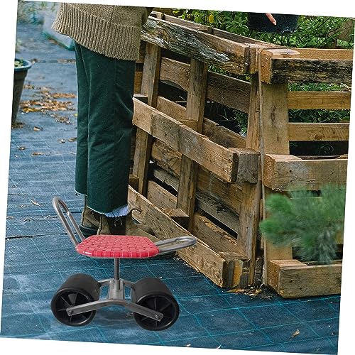 Tabouret robuste à roulettes pour chaise de jardin maraîcher - 8