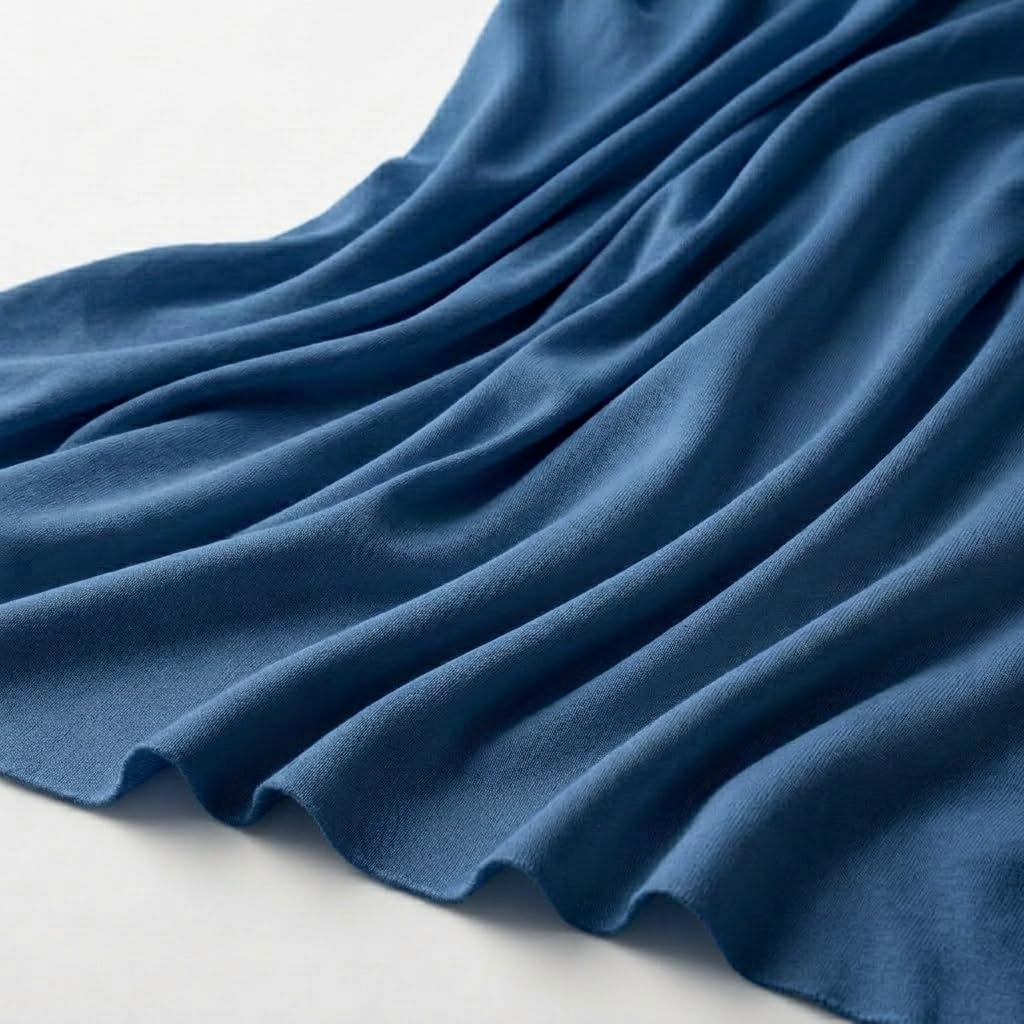 Soimoi Tela de punto de algodón, 178 cm de ancho, 200 g/m², elástica en dos direcciones, suave y transpirable, ideal para camisetas, tops, ropa deportiva, pijamas, leggings, ropa de estar por casa