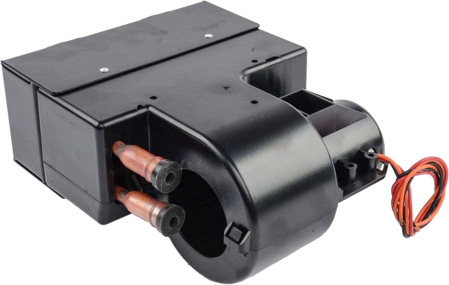 JEGS Auxiliary Heater Assembly | 80 CFM Airflow | 8,500 BTU Of Heat | Mountable Switch | 2-Speed Fan | 12-Volt | Compact Design | 2 Round Louvers | 4.625 � H x 7.75 � W x 9.5 � D