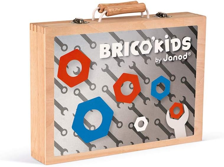 Janod J06481 Brico Kids Tool Box Game