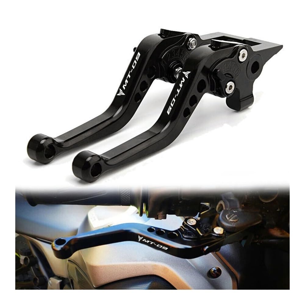 Leva Moto Freno Frizione Per MT03 MT07 MT09 MT10 2013-2022 Leva Freno Frizione Moto Con Impugnatura Corta Regolabile Ricambi Leve Anteriori