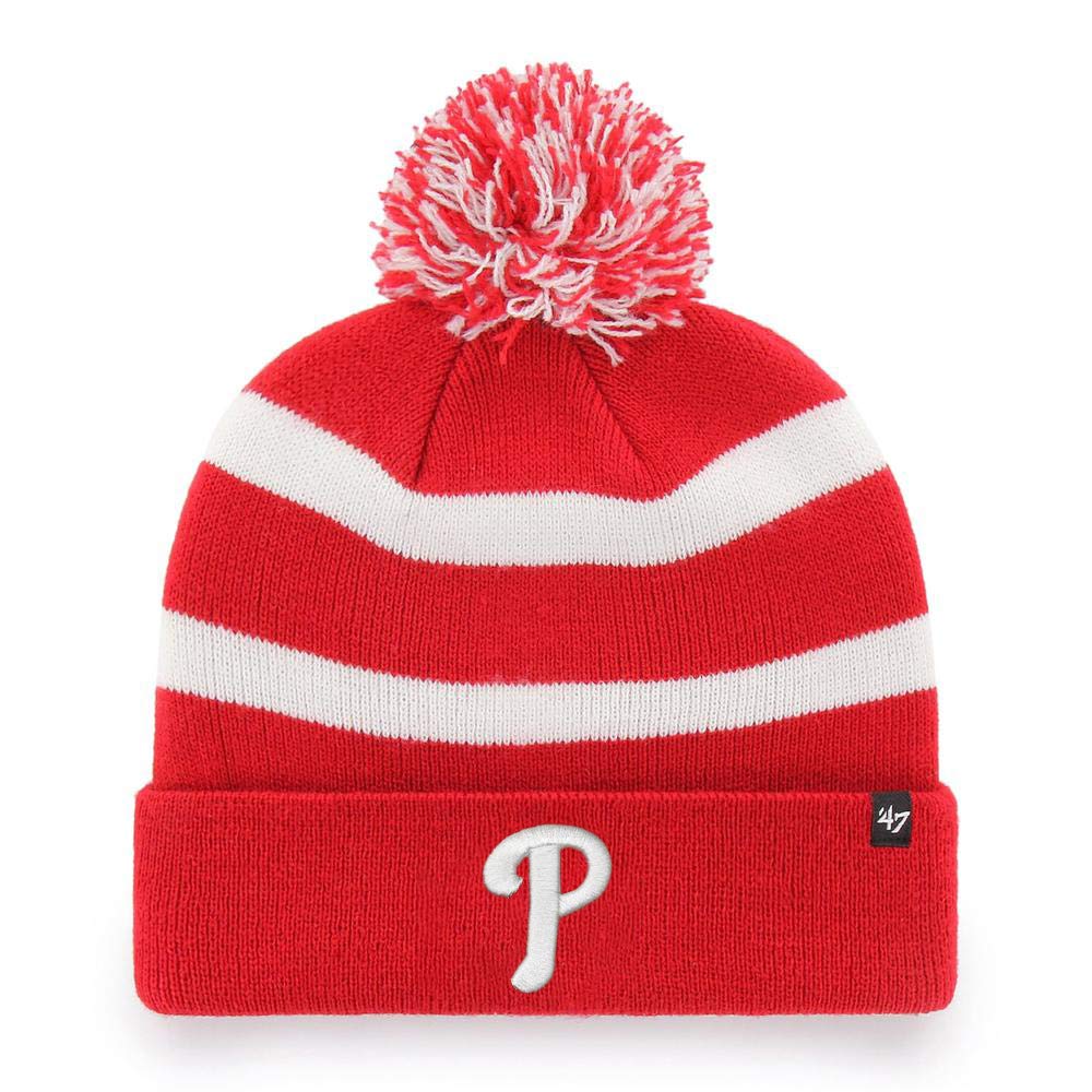 47 MLB Breakaway Cuffed Knit Pom Beanie 