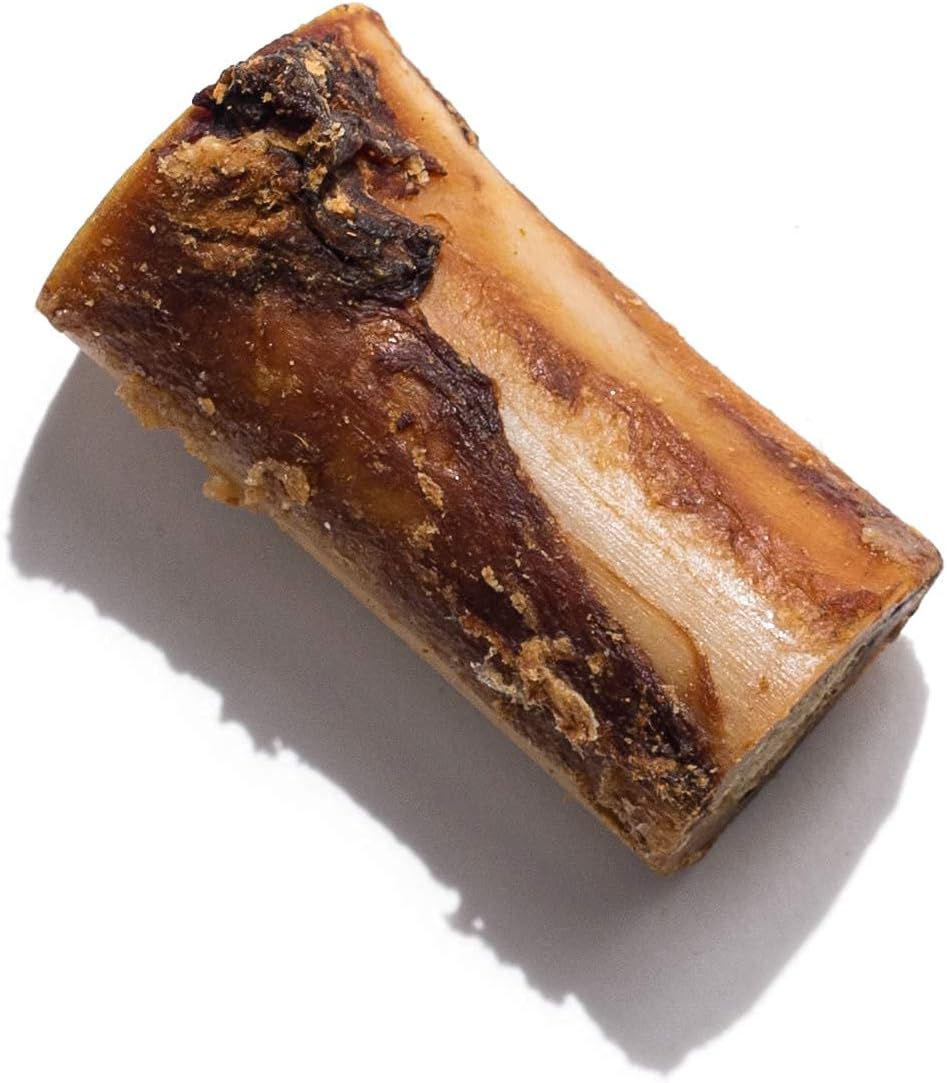 Jack&Pup Beef Marrow Bones for Dogs (10 Pack), 3" Long Lasting Dog Bones for Large and Small Dogs, Natural Beef Bone, Bone Marrow Dog Treats