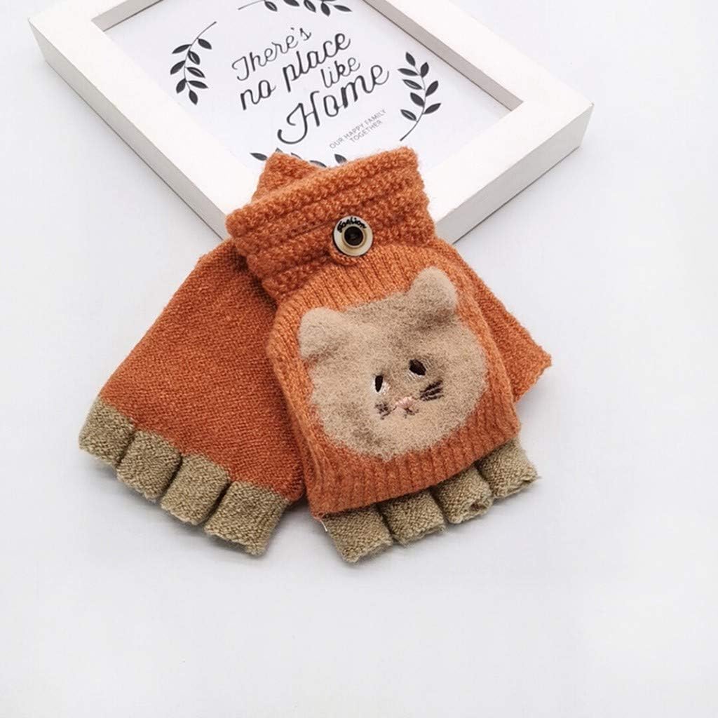 Cuisine Et Maison Accessoires De Decoration Pour Cocktail Estiloss Com Gants Dhiver Pour Enfants Moufles Fille Garcon Bebe Gants Chauds En Polaire Gant En Tricot Ours De Dessin Anime Dhiver Couverture A Rabat