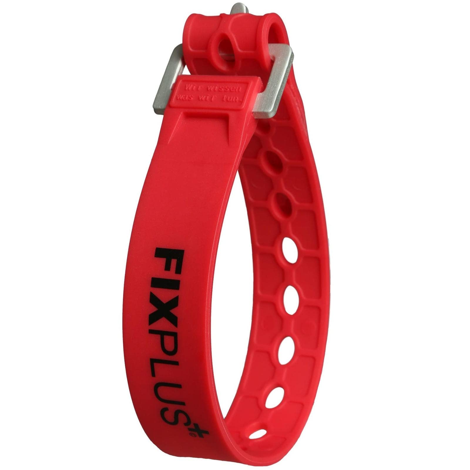 FIXPLUS Cinghiette Fissaggio In TPU – 23 Cm, Rosse, Confezione Da 2, Resistenza 65 Kg - 3