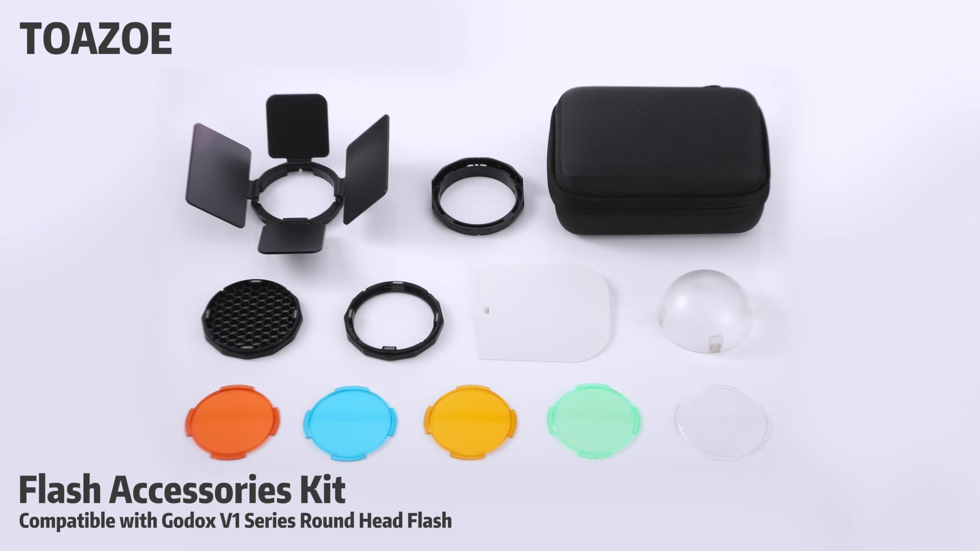 Amazon.com : TOAZOE TR-09 Magnetic Flash Accessories Kit for Godox