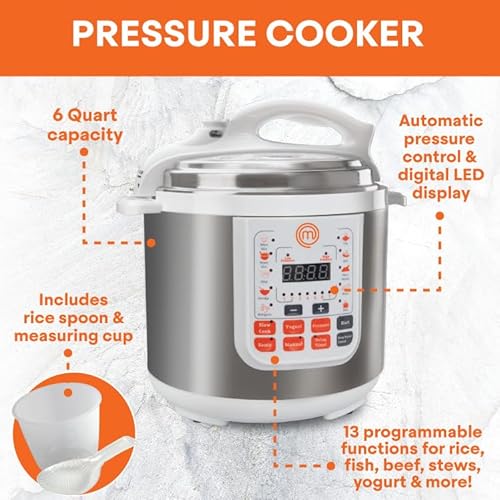 MasterChef 13-in-1 Pressure Cooker MTF-PCR-417 の商品画像 1