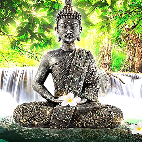 Runa Art - Quadri Budda Cascata 200 x 100 cm 5