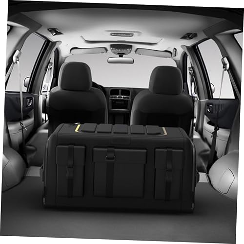 Miniatura 4 de Car Trunk Storage Organizer Auto Cargo Holder with Handle Multi-compartment Space Saver for Suv Sedan Truck Black
