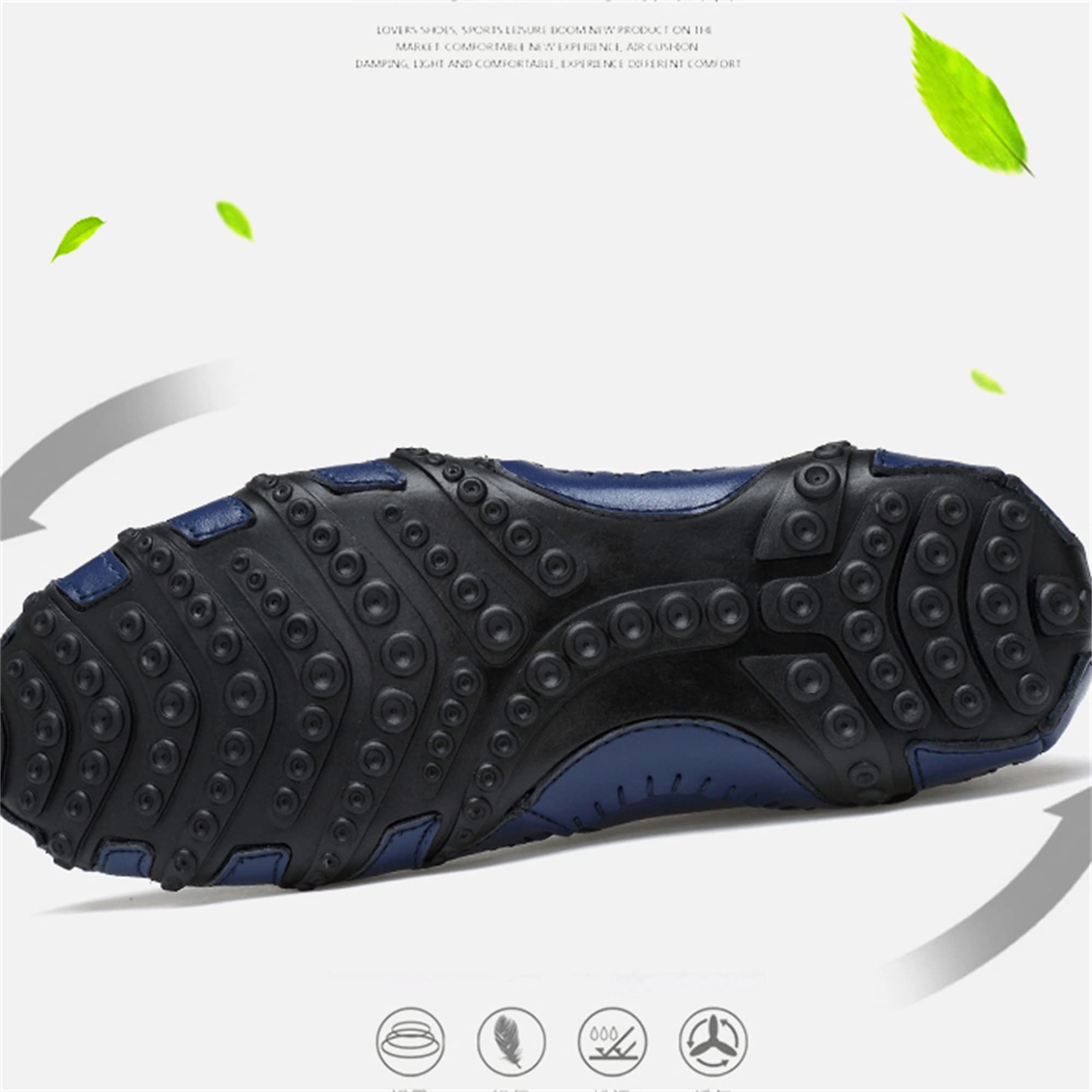 Chaussures de golf en cuir pour homme - Printemps et été - Confortables - Pour grandes tailles 38-46