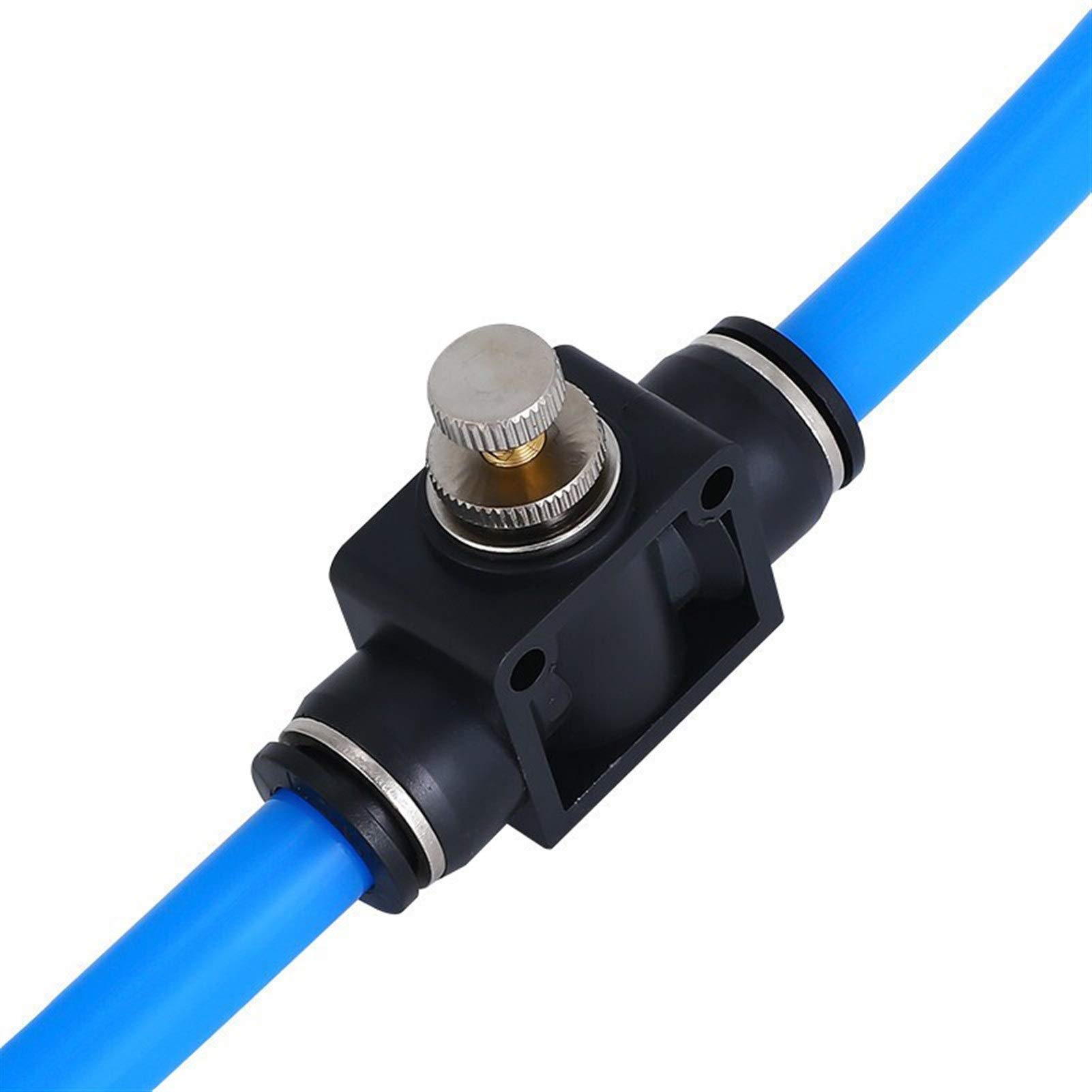 Válvula de acelerador DSA de 10 unidades para control de flujo neumático de 4 a 12mm
