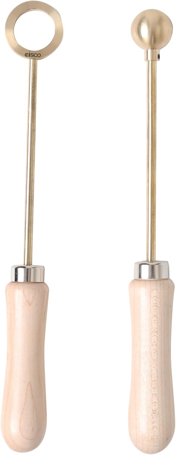 Eisco Labs Brass Ring and Ball for Thermal Expansion Experiments (Pack of 2)