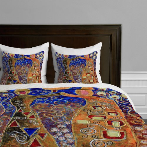 Deny Designs Ruby Door Pearl Divers Duvet Cover, King