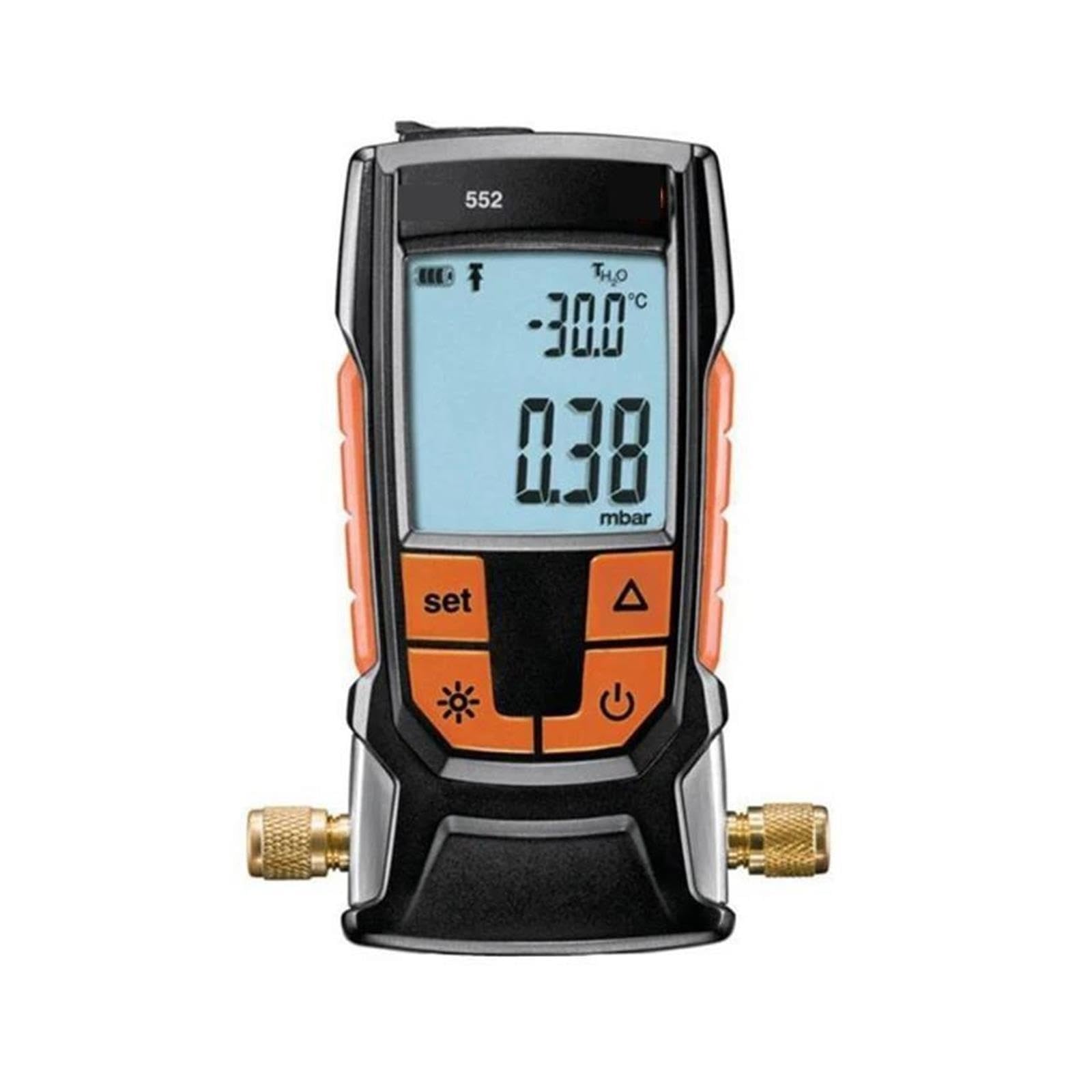 Medidor de vacío Digital 552 0560 5522 Instrumento medición 0-26,66 mbar Compatible con Bluetooth para Uso doméstico