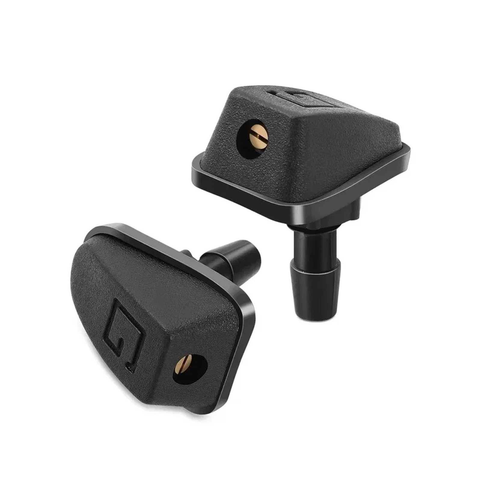 2 peças/conjunto universal de carro bocal de limpador de para-brisa dianteiro kits de