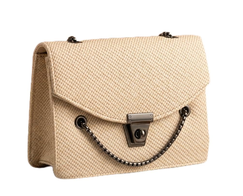 Beige Women Sling Bag Vogue Premium WoMen Sling Bag-image-3