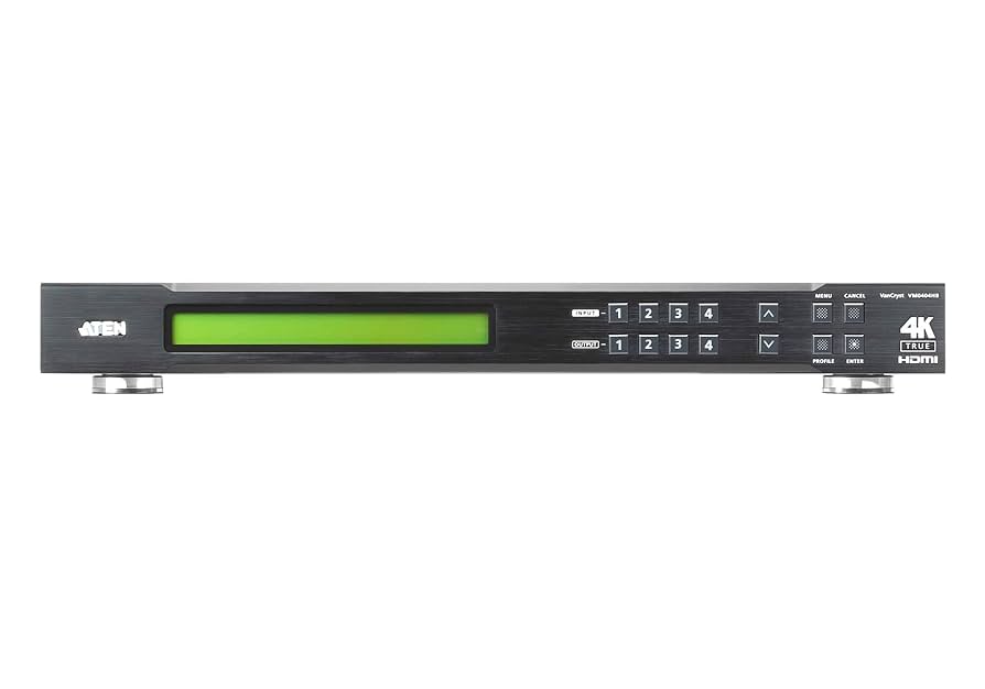 Amazon.com: Aten HDMI Martrix Switch 4X4 True 4K, VM0404HB
