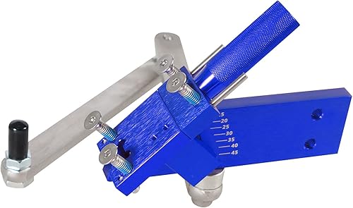 Miniatura 7 de Afilador de cuchillas de cortacésped ajustable de 15 a 45 - Kit de herramientas de soporte de equilibrador ergonómico para el hogar y el comercio