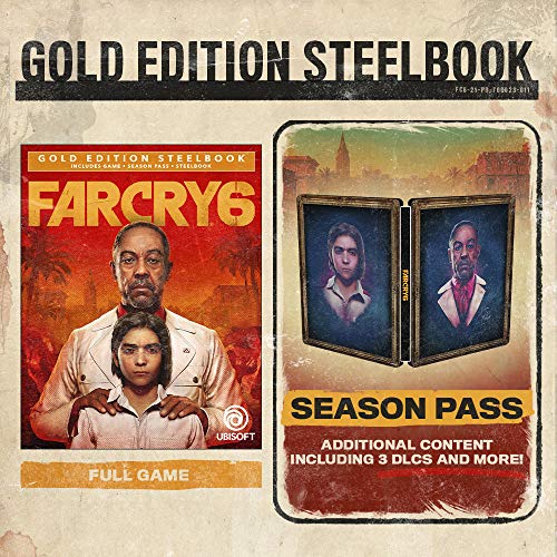 61sCnNttv1L - Far Cry 6 Gold Steelbook Edition - PlayStation 5