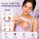 Professional 4-Piece Nail Cutter Kit Set, Stainless Steel Nail Clippers for Fingernails & Toenails, Compact Manicure Pedicure Nail Care Set with Nano Nail File, Travel-Friendly Grooming Kit for Men & Women, Multi Color gallery image