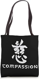 Compassion Japanese Kanji Sign Meaning Tote Bag