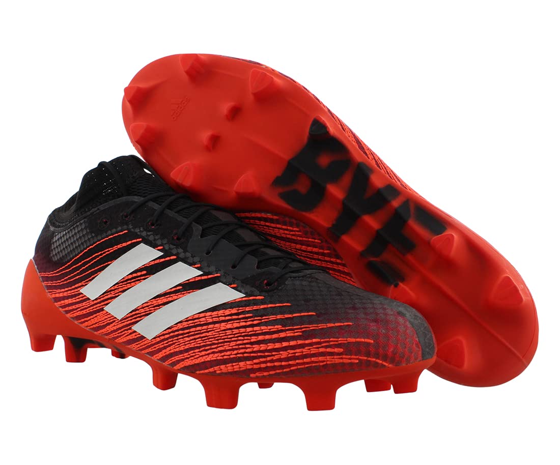 adidas Adizero 40 Mens Shoes Size 13, Color: Black/Red